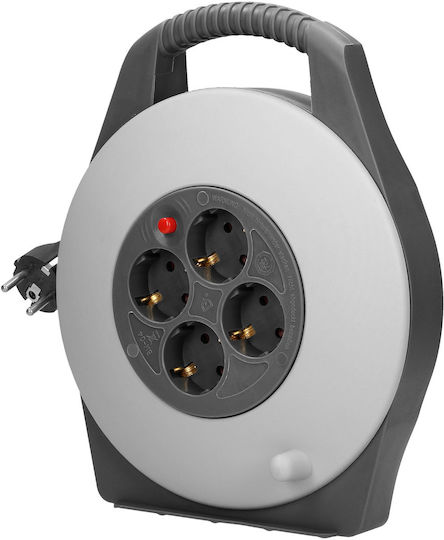 Orno Cablu de prelungire 1 loc cu cablu de 10m Diametru 3 x 1mm² Gri