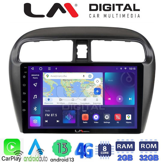 LM Digital Car Audio System for Mitsubishi Space Star 2013> (Bluetooth/USB/WiFi/GPS/Apple-Carplay/Android-Auto)