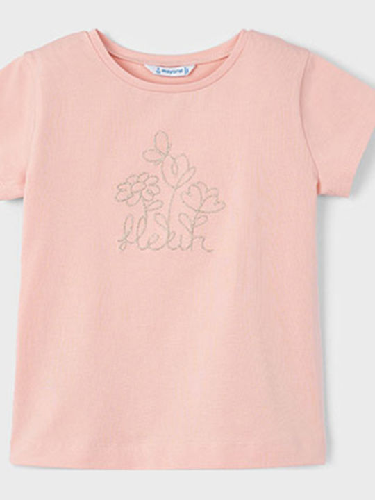 Παιδικό T-shirt Ροζ Flower