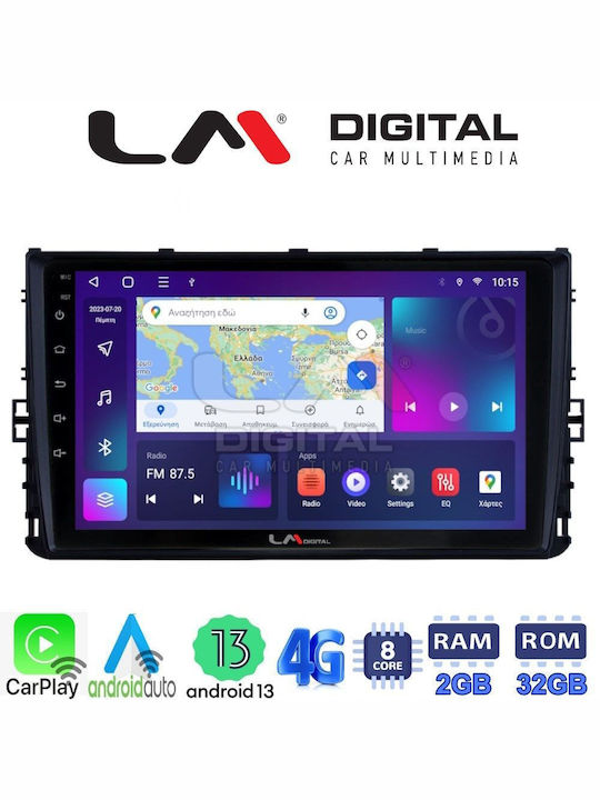 LM Digital Car Audio System for Volkswagen T-Roc / T-Cross 2017> (Bluetooth/USB/WiFi/GPS/Apple-Carplay/Android-Auto)