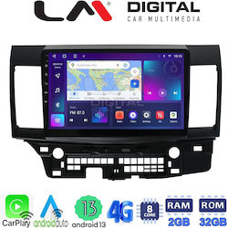 LM Digital Ηχοσύστημα Αυτοκινήτου για Mitsubishi Lancer 2008> (Bluetooth/USB/WiFi/GPS/Android-Auto)