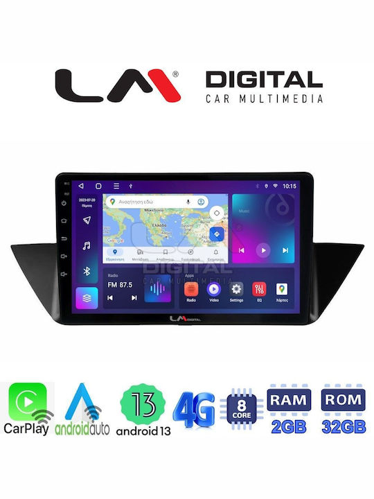 LM Digital Auto-Audiosystem für BMW X1 (E84) 2009>2014 (Bluetooth/USB/WiFi/GPS/Apple-Carplay/Android-Auto)