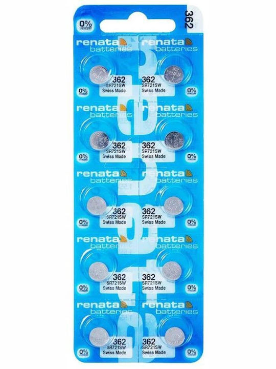 Renata Μπαταρία Silver Oxide Ρολογιών SR58 1.55V 1τμχ