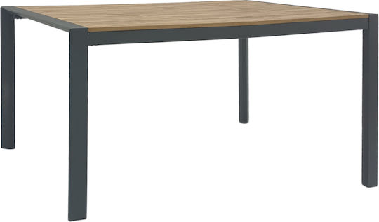 Masă Goya 160x80x75 Antracit