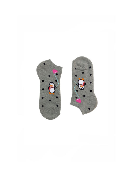 Damen Socken Gray 1Pack