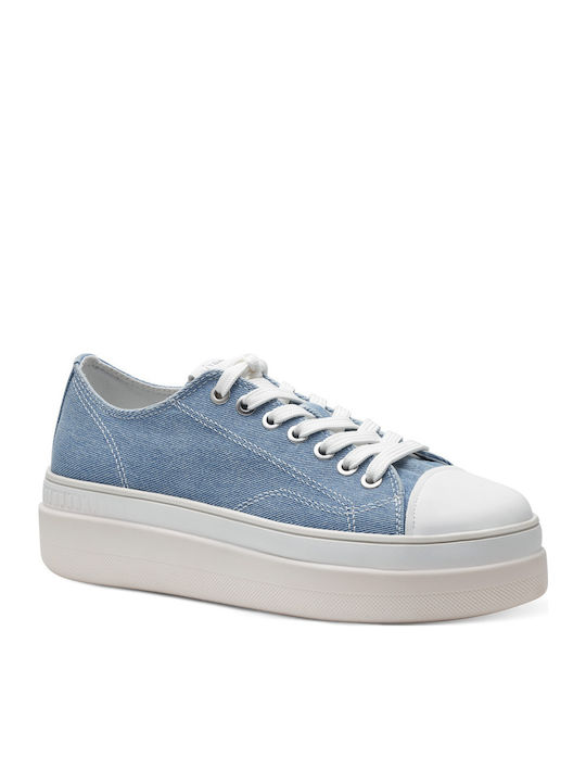 Tamaris Flatforms Sneakers Μπλε
