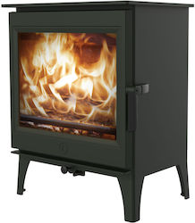 Charnwood Cranmore 7 Metallisch Holzofen 7kW Grün