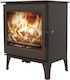 Charnwood Cranmore 7 Metallic Wood Stove 7kW Brown