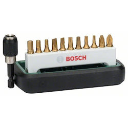 Bosch Set 12 Screwdriver Bits Torx