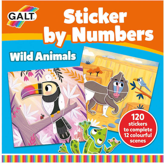 Galt Toys Album autocolante pentru copii de 3+ ani+ ani