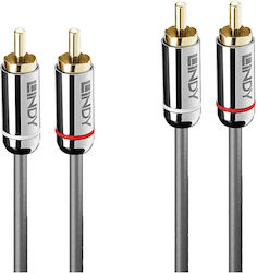 Lindy 35347 2x RCA-Stecker - 2x RCA-Stecker 3m