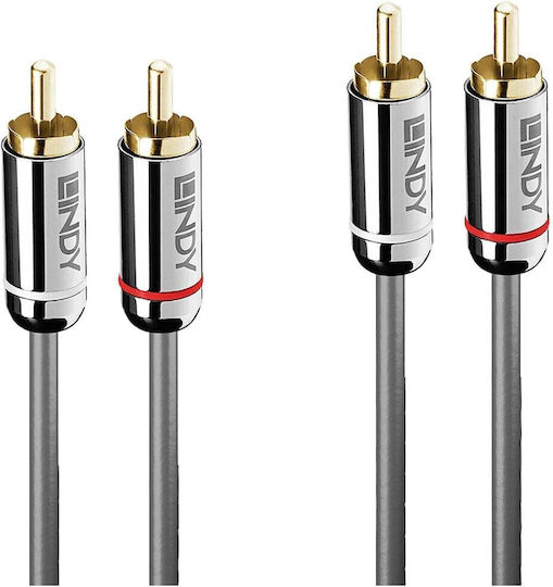 Lindy Kabel 2x RCA-Stecker - 2x RCA-Stecker 3m 35347