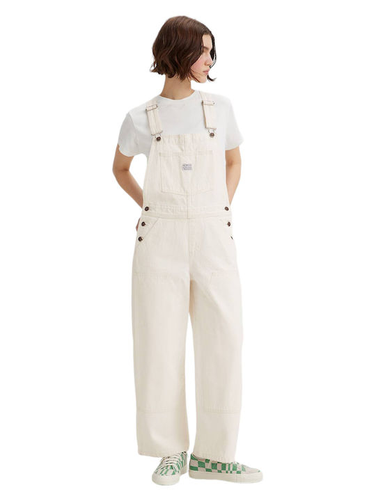 Levi's Damen Einteiler Anzug White