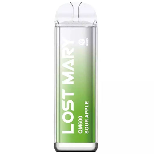 Lost Mary Țigară Electronică de unică folosință 600 Inhalări Sour Apple 2ml 20mg