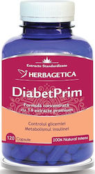 Herbagetica DiabetPrim 120 capace Herbagetica DiabetPrim 120 capace