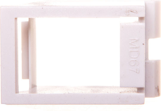 Kontakt-Simon Network Socket RJ45 in Transparent Color 75001-39