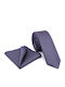 Legend Accessories Herren Krawatten Set Gedruckt in Blau Farbe