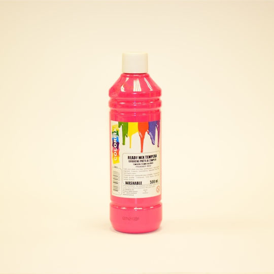 Colorfix Ready Mix Tempera Farben Primary Red in Flasche 500ml 1Stück