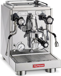 La Pavoni New Botticelli Evolution Ημιαυτόματη για Αλεσμένο Καφέ Ασημί LPSBVS03EU La Pavoni New Botticelli Evolution Ημιαυτόματη για Αλεσμένο Καφέ Ασημί LPSBVS03EU