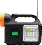 Autonomous Solar Lighting System with Light System , Radio , Flash Light & Charger GD-102