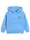 Kids Sweatshirt with Hood and Pocket Blue