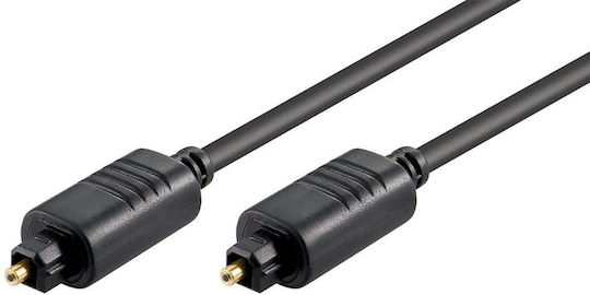 Microconnect Optisches Audiokabel TOS männlich - TOS männlich Schwarz 5m (TT650BKAD)