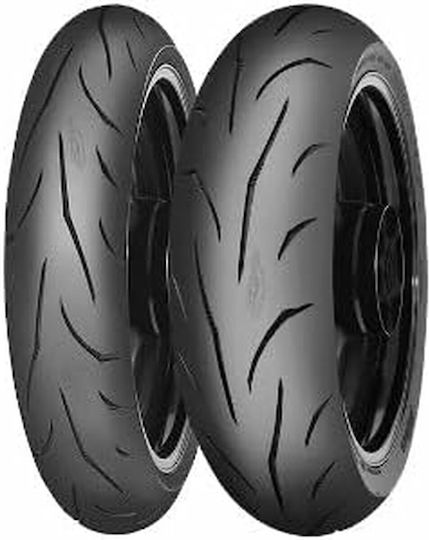 Mitas Force+ Rs 190/55ZR17 Tubeless Sport Λάστιχο Μοτοσυκλέτας Πίσω