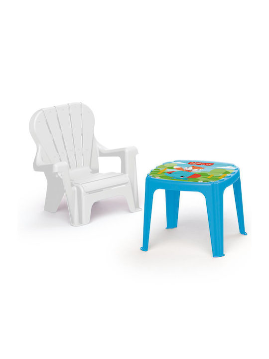 Комплект Детска Масичка със Столове Многоцветен Fisher Price