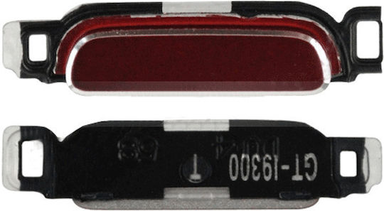Κεντρικό Πλήκτρο Κόκκινο για Samsung Galaxy S3 i9300