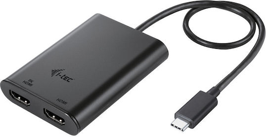 i-tec Μετατροπέας HDMI / USB-C male σε HDMI / USB-C female 1τμχ S55249311