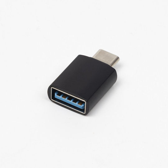 Microconnect Μετατροπέας USB-C male σε USB-C female Λευκό 1τμχ USB3.1CAAF