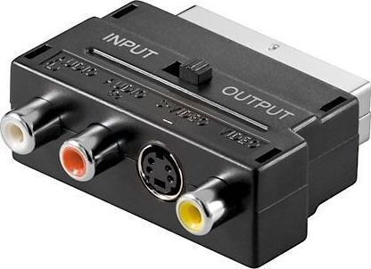 PremiumCord Μετατροπέας Scart male σε RCA female 1τμχ