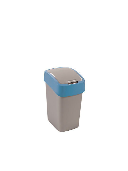 Curver Flip Bin Coș de Gunoi Plastic Albastru 25lt 1buc