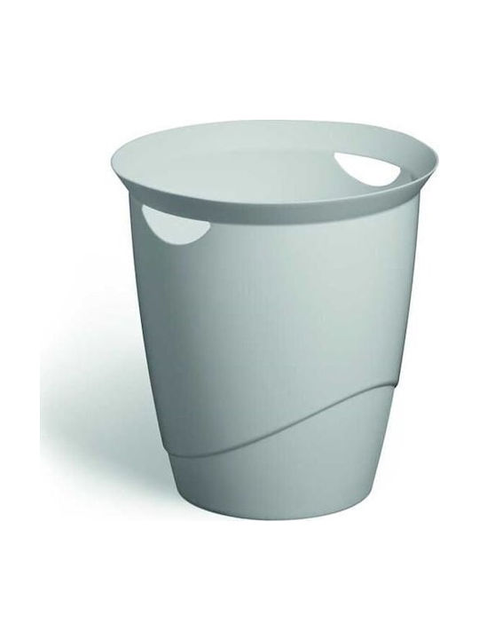 Durable Office Waste Bin 16lt Gray