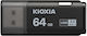 Kioxia U301 64GB USB 3.2 Stick Μαύρο