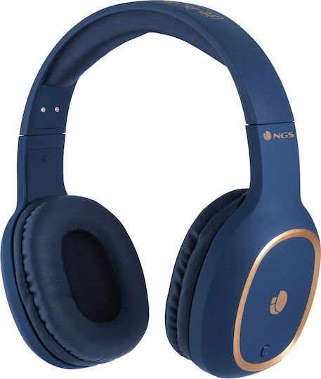 NGS Micro Artica Sloth Fără fir / Cu fir On Ear Căști cu 10 ore de Funcționare Pride Blue