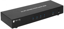 Techly IDATA DP-KVM4 KVM & Data Switch Techly IDATA DP-KVM4 KVM & Data Switch