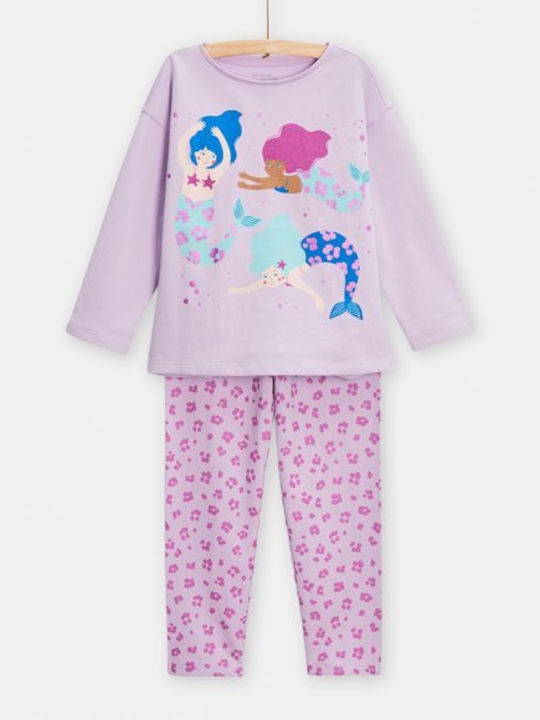 Dpam Kids Pajamas Purple