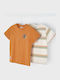 Set Kinder-T-Shirts Pfeffer (Paprika)
