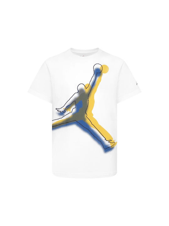 Nike Jumpman Jordan Παιδικό T-shirt Λευκό