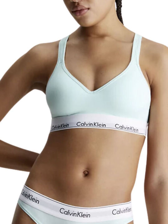 Calvin Klein Femei Sutien sport Turcoaz