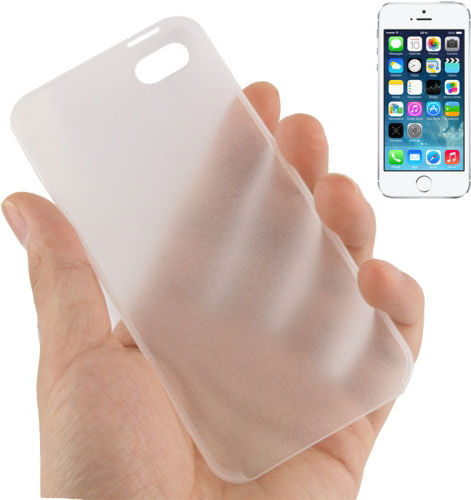Ultra Thin Back Cover Plastic 0.3mm Transparent (iPhone 5/5s/SE)