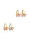 Ro-Ro Accessories Hypoallergenic Kids Earrings Butterflies Red