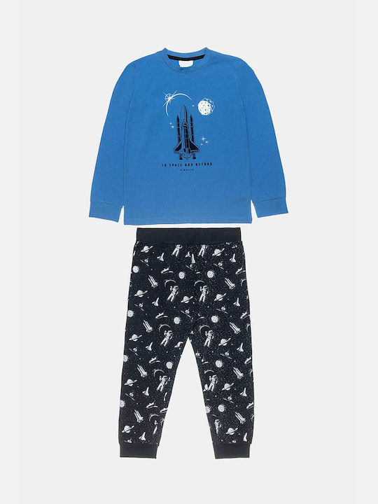 Alouette Детска пижама Зимна Blue
