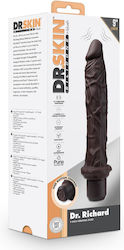 Blush Silicone Dr Vibrator Brown