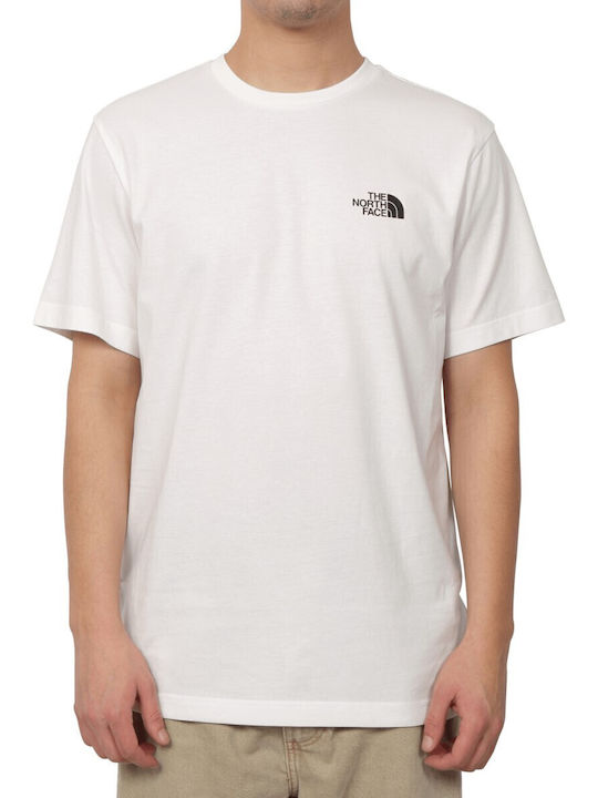 The North Face Herren T-Shirt Kurzarm Weiß