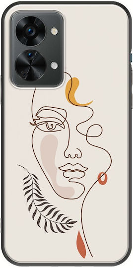 Face Back Cover Silicon Multicolor (OnePlus Nord 2T)