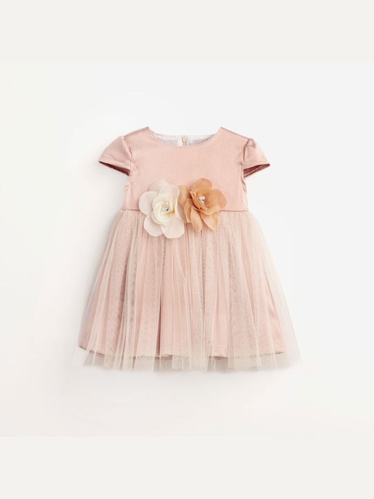 Funky Kids Dress Pink