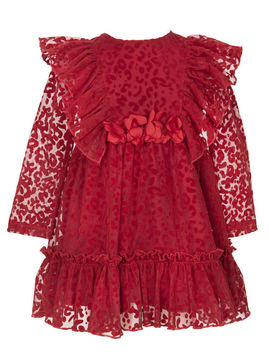 M&B Kid's Fashion M&b Kids Dress Red