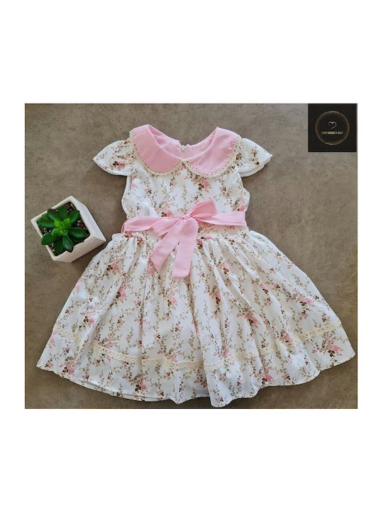 Maibella Kids Kids Dress Floral Pink